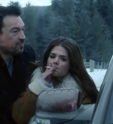 Aleks Paunovic and Marie Avgeropoulos in Numb (2015)