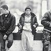 Vincent Cassel, Hubert Koundé, and Saïd Taghmaoui in La haine (1995)