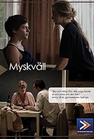 Karin Bjurström, Mats Rudal, Bill Skarsgård, and Natalie Minnevik in Myskväll (2007)