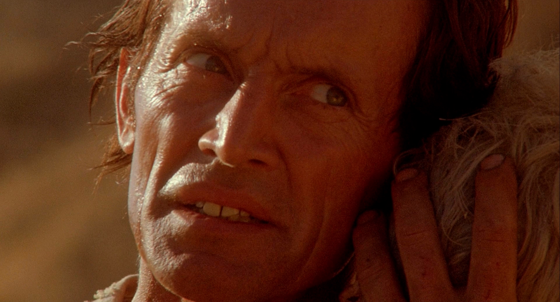 Lance Henriksen and Matthew Hurley in Pumpkinhead (1988)