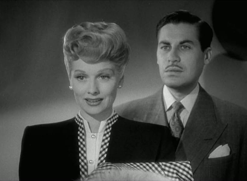 Lucille Ball and John Hodiak in Two Smart People (1946)