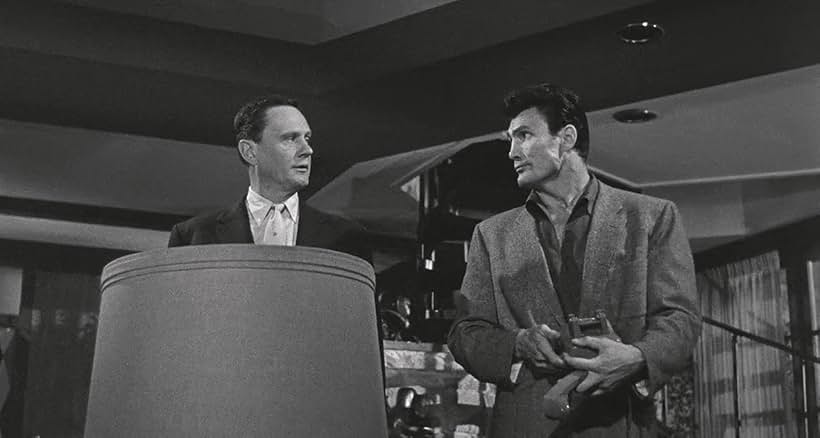 Jack Palance and Wendell Corey in The Big Knife (1955)