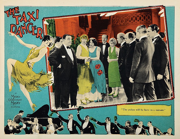 Joan Crawford, Gertrude Astor, Rockliffe Fellowes, Douglas Gilmore, Ida May, Claire McDowell, Owen Moore, William Orlamond, Bert Roach, and Helen Brent in The Taxi Dancer (1927)