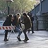 Eoin Macken, Michelle Vergara Moore, and Zyra Gorecki in La Brea (2021)