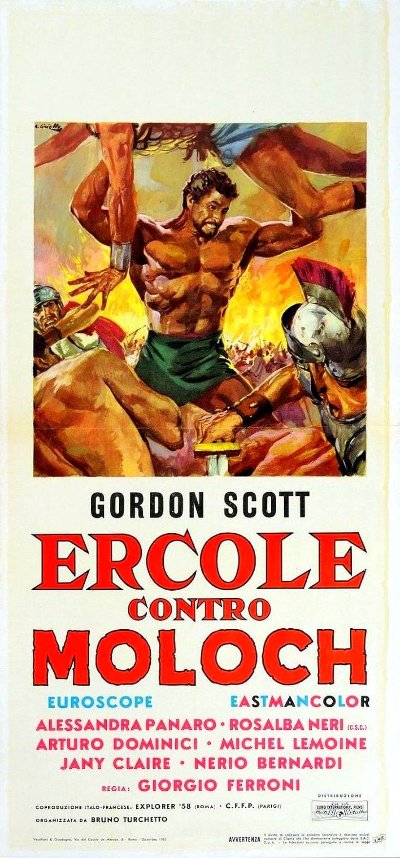 Gordon Scott in Conquest of Mycene (1963)