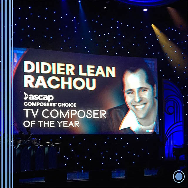 ASCAP Composers' Choice 2016 Television Composer of the Year award winner. Wiltern Theater, Los Angeles, May 2017.