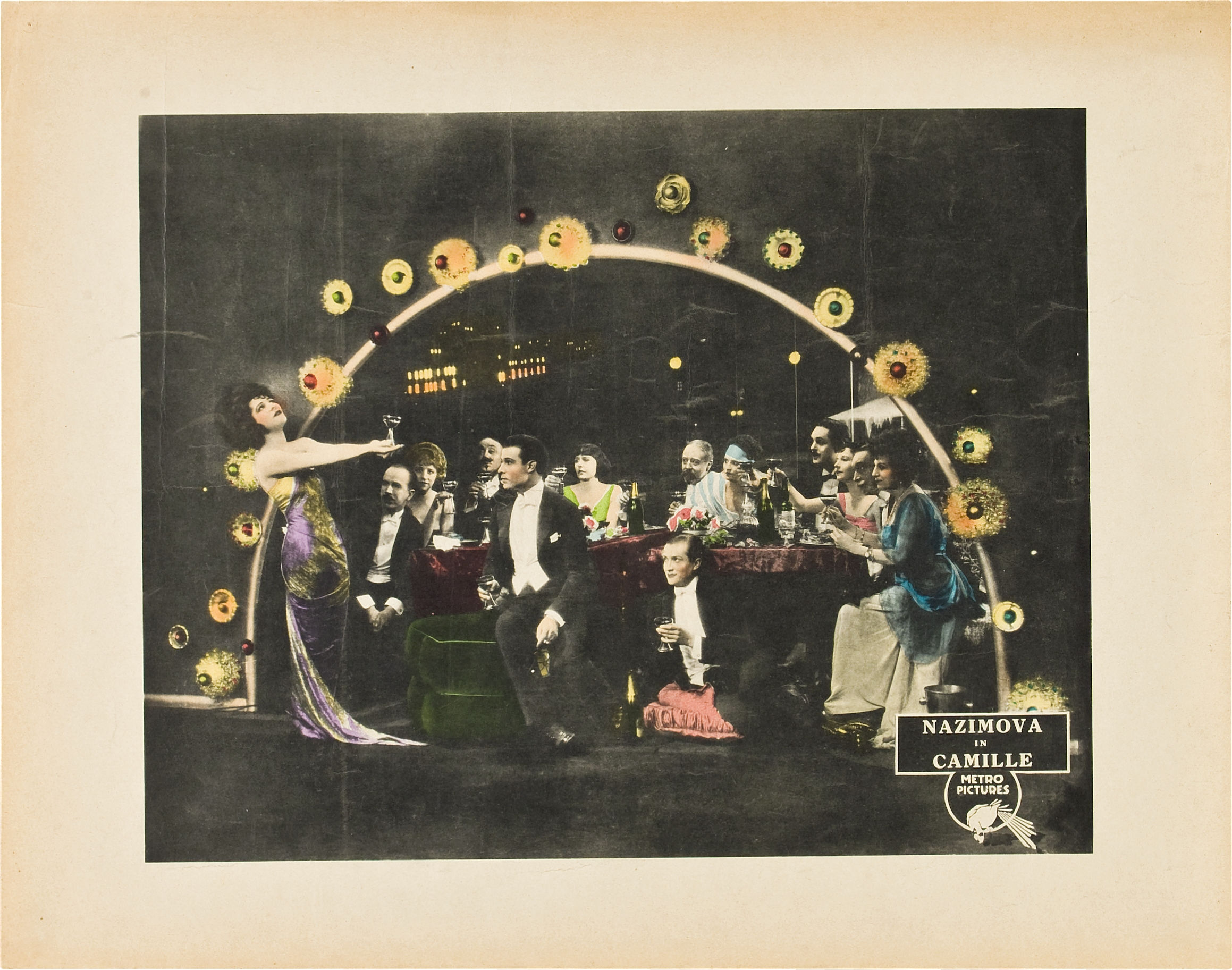 Rex Cherryman, Edward Connelly, Arthur Hoyt, Patsy Ruth Miller, Alla Nazimova, Elinor Oliver, William Orlamond, Zeffie Tilbury, and Rudolph Valentino in Camille (1921)