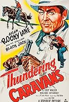 Allan Lane and Black Jack in Thundering Caravans (1952)