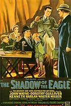 John Wayne, James Bradbury Jr., Dorothy Gulliver, Walter Miller, and 'Little Billy' Rhodes in The Shadow of the Eagle (1932)