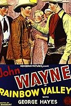 John Wayne, Lucile Browne, LeRoy Mason, and Jay Wilsey in Rainbow Valley (1935)