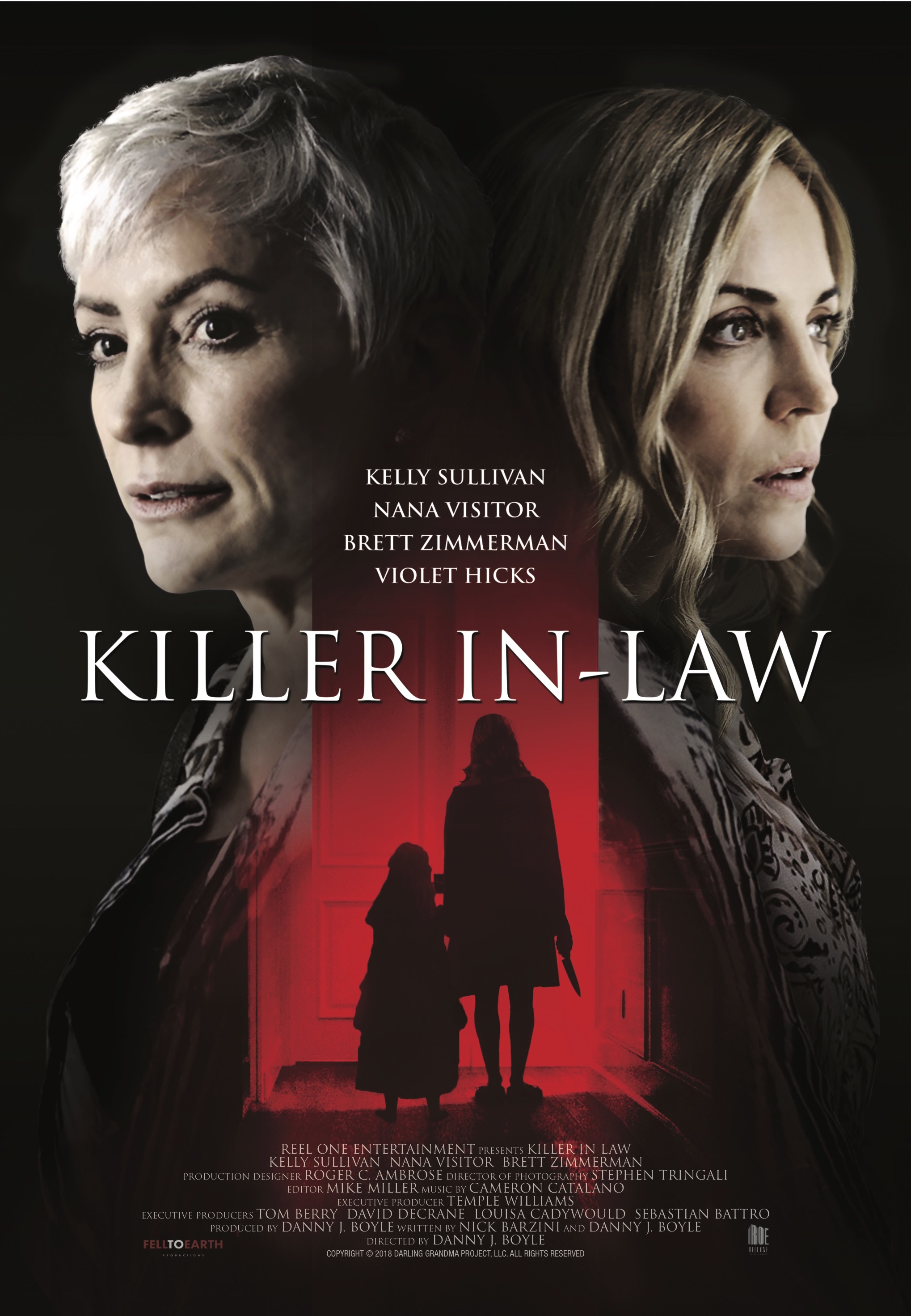 Nana Visitor and Kelly Sullivan in Killer in Law (2018)