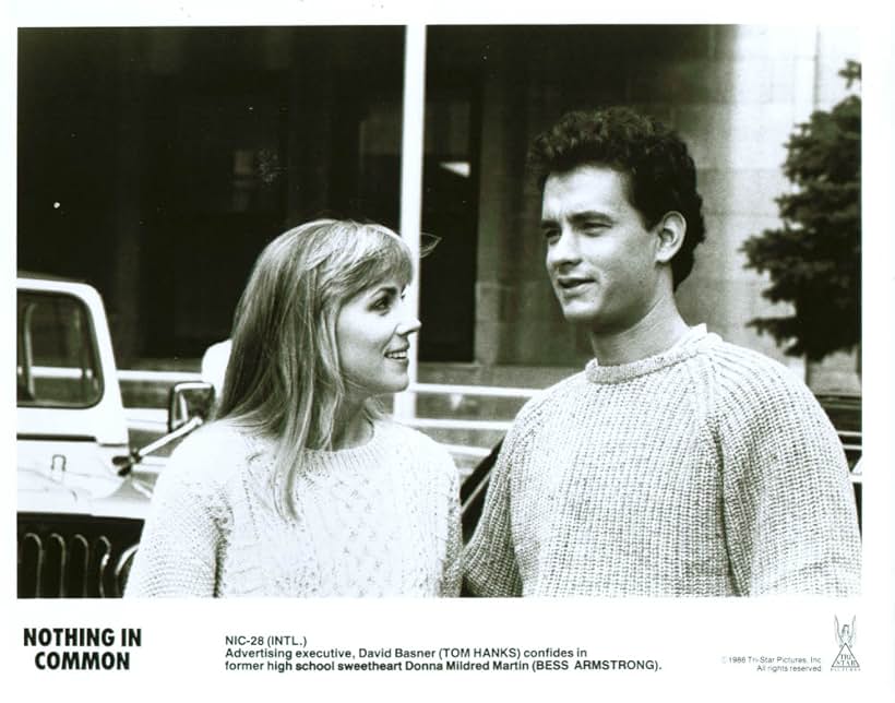 Tom Hanks and Bess Armstrong in Nothing in Common (1986)