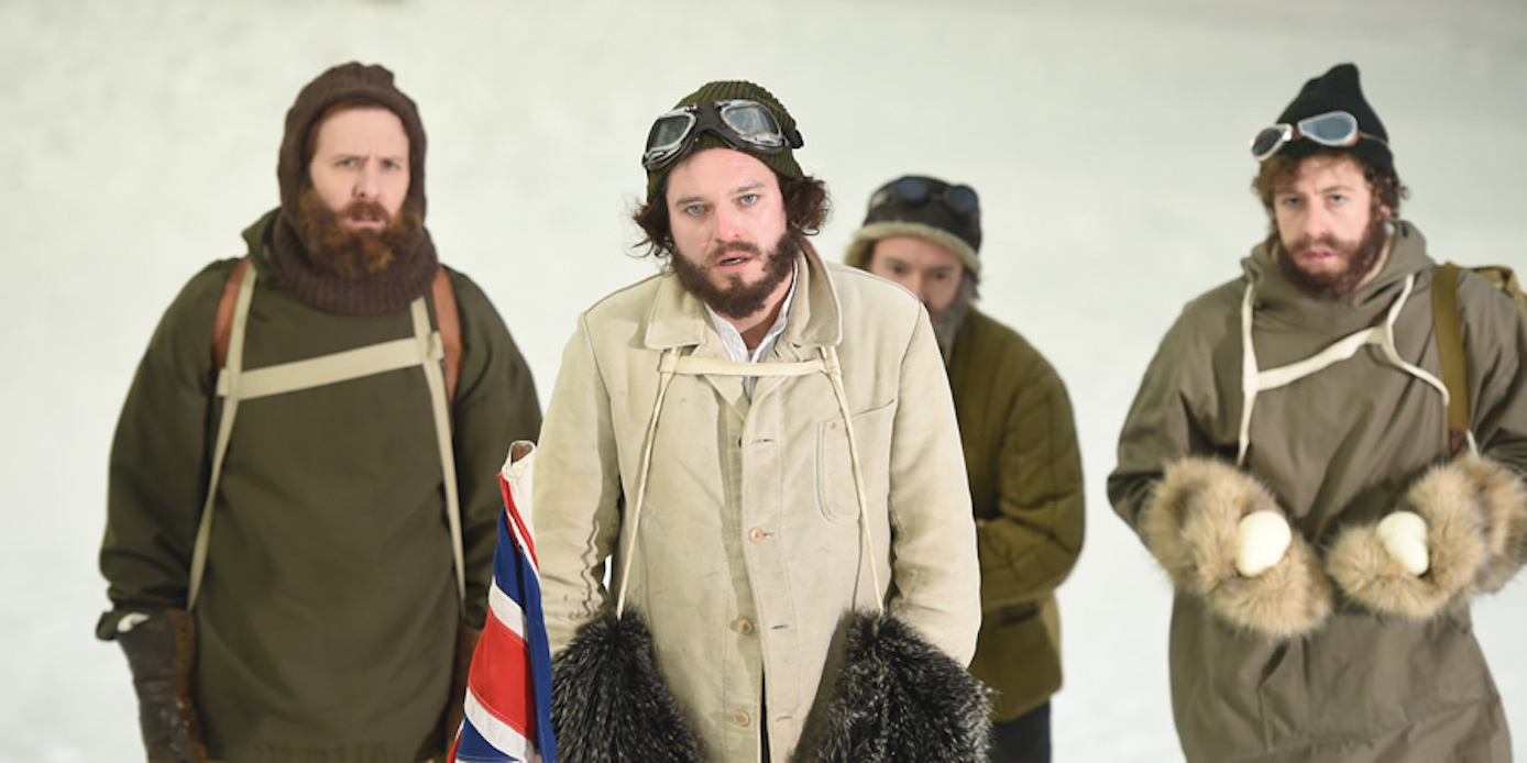 Tim Downie, Matthew Steer, and Mathew Horne in Drunk History: UK (2015)