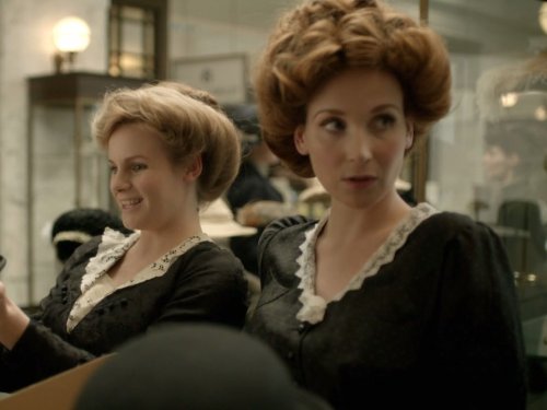 Amy Beth Hayes and Lauren Crace in Mr Selfridge (2013)