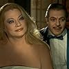 Marcello Mastroianni and Anita Ekberg in Intervista (1987)