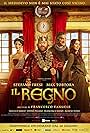 Massimiliano Tortora, Stefano Fresi, Silvia D'Amico, and Fotinì Peluso in Il Regno (2020)