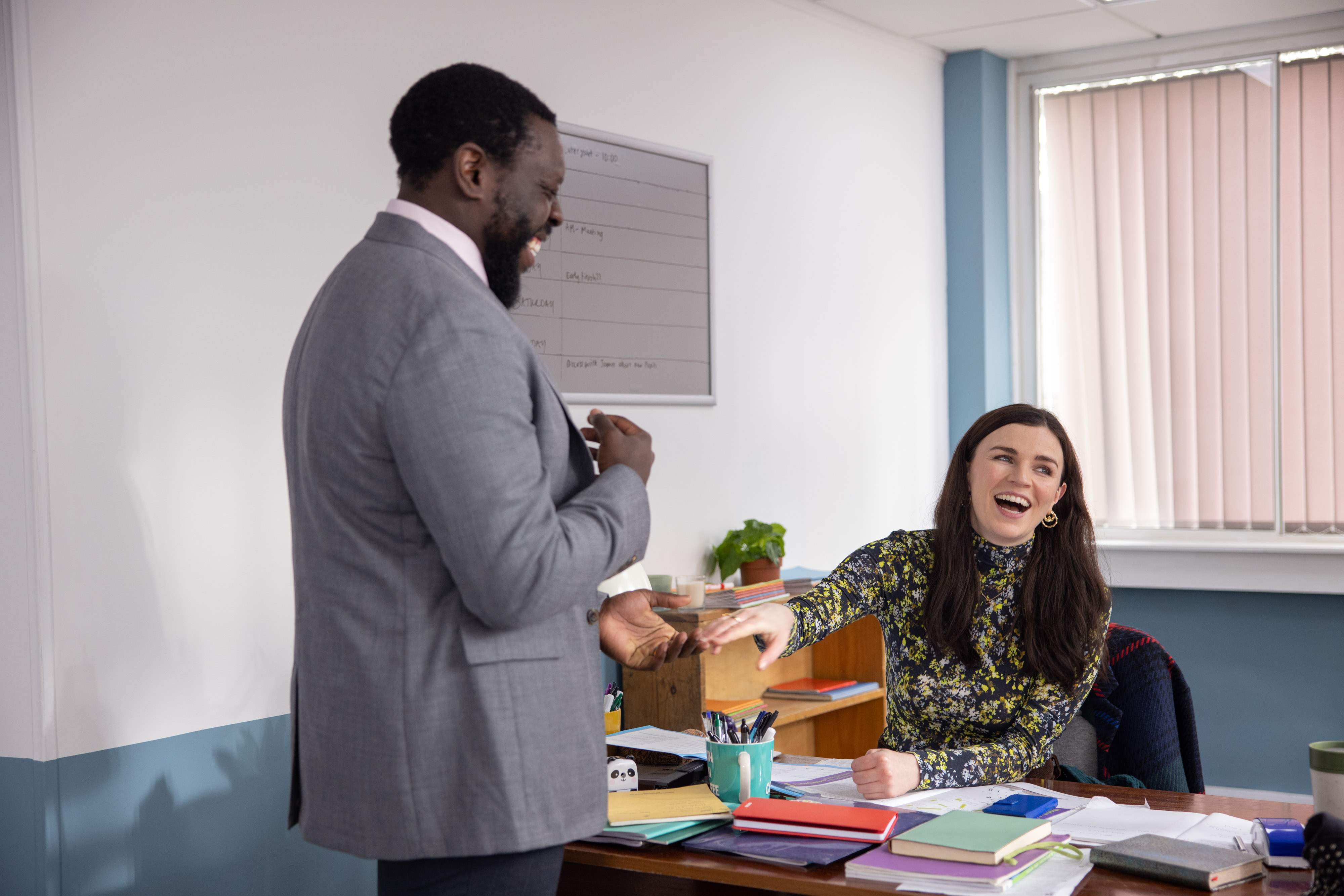 Ekow Quartey and Aisling Bea in Episode #2.2 (2021)