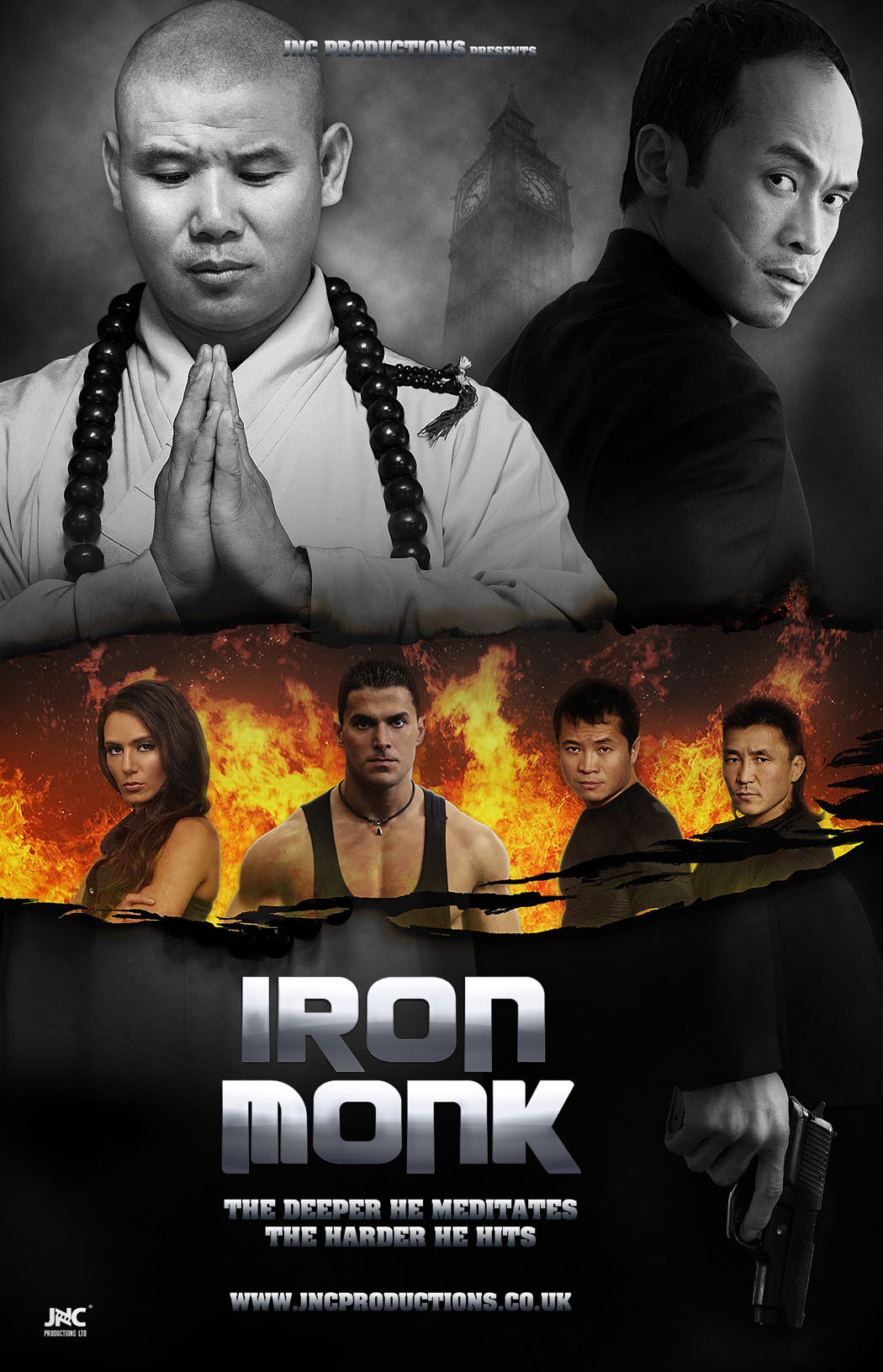 Jason Ninh Cao, Silvio Simac, Zara Phythian, and Yanzi Shi in Iron Monk (2012)