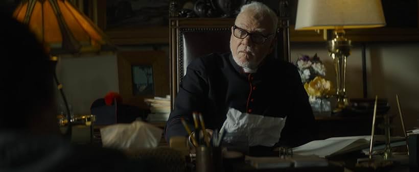 Malcolm McDowell in Father Stu (2022)