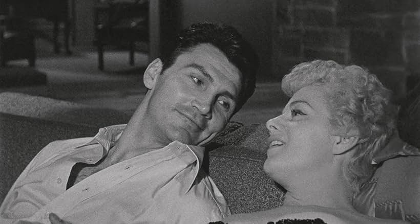 Jack Palance and Shelley Winters in The Big Knife (1955)