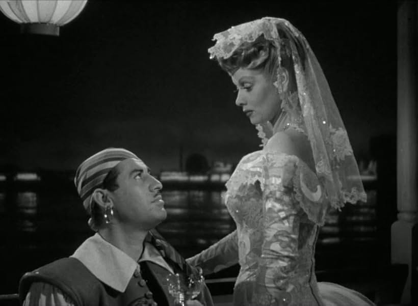 Lucille Ball and John Hodiak in Two Smart People (1946)