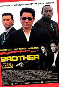 Takeshi Kitano, Omar Epps, and Claude Maki in Brother (2000)