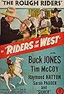 Tim McCoy, Raymond Hatton, Buck Jones, and Silver in Riders of the West (1942)