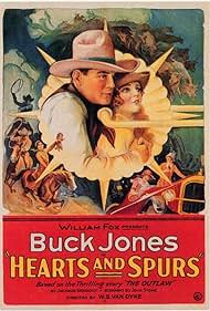 Carole Lombard and Buck Jones in Hearts and Spurs (1925)