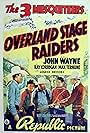 John Wayne, Ray Corrigan, Olin Francis, George Plues, and Max Terhune in Overland Stage Raiders (1938)