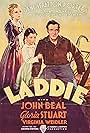 Gloria Stuart, John Beal, and Virginia Weidler in Laddie (1935)