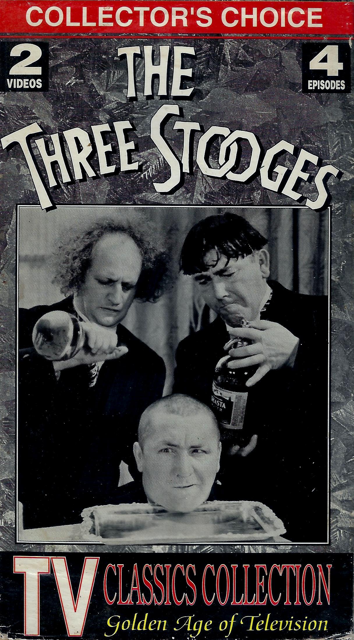 Moe Howard, Larry Fine, and Curly Howard in Disorder in the Court (1936)