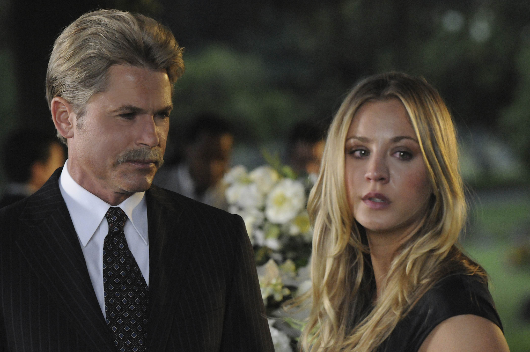 Rob Lowe and Kaley Cuoco in Drew Peterson: Untouchable (2012)