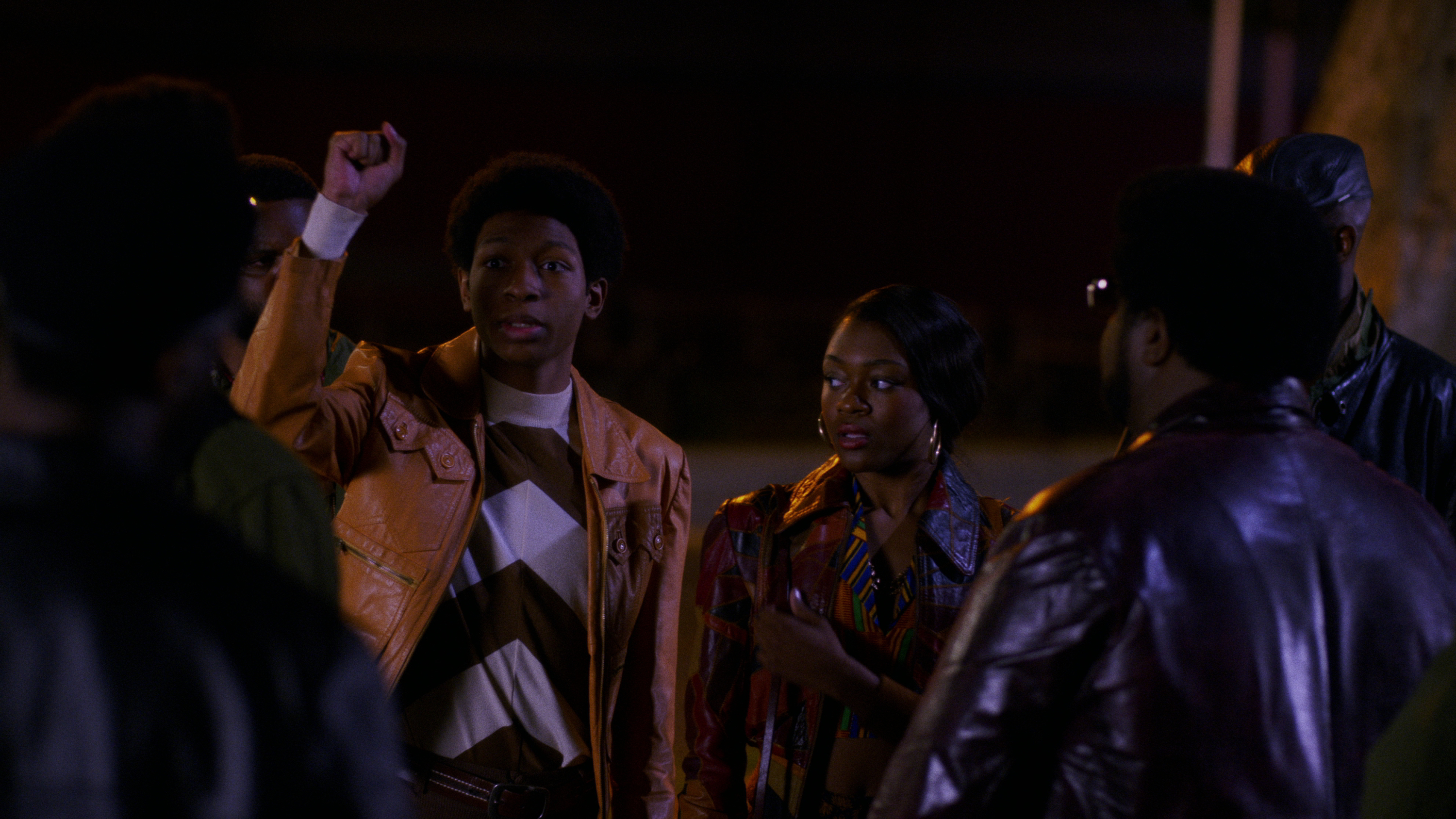 Skylan Brooks and Imani Lewis in The Get Down (2016)