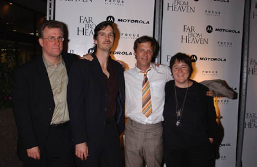 Todd Haynes, David Linde, and Christine Vachon at an event for Far from Heaven (2002)