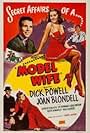 Joan Blondell and Dick Powell in Model Wife (1941)