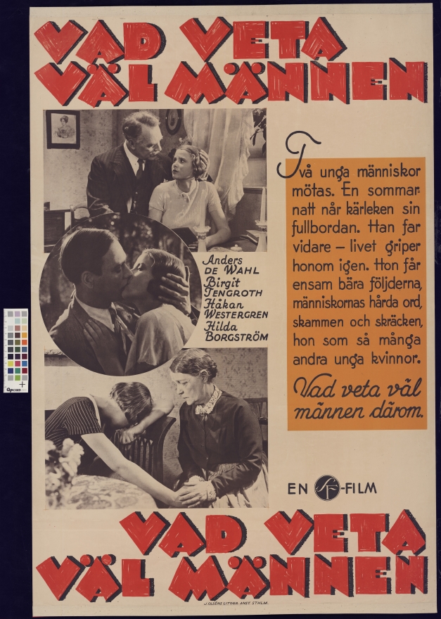 Vad veta väl männen? (1933)