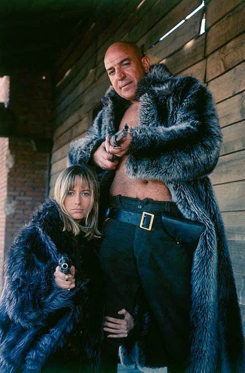 Susan George and Telly Savalas in Sonny and Jed (1972)