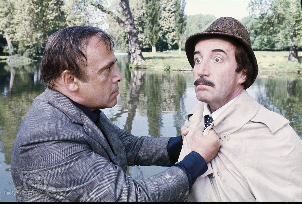 Peter Sellers and Herbert Lom in The Pink Panther Strikes Again (1976)