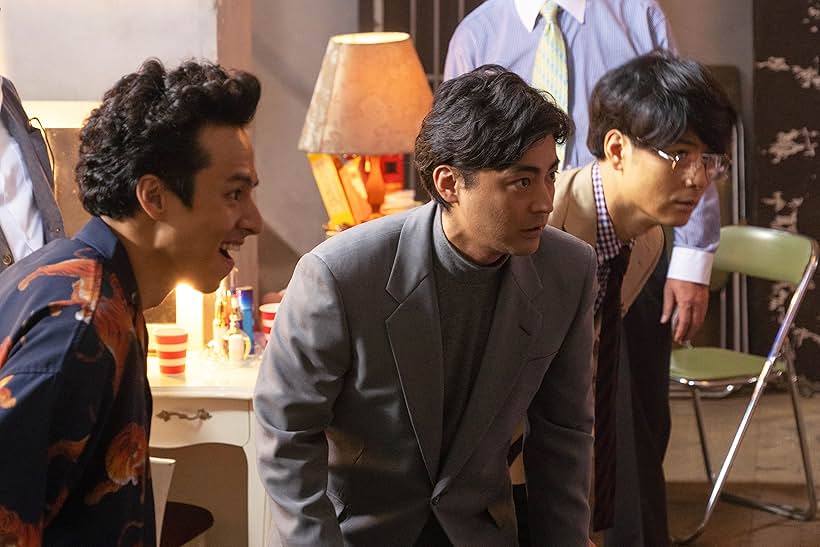 Tetsuji Tamayama, Takayuki Yamada, and Shinnosuke Mitsushima in The Naked Director (2019)