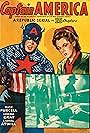 Lorna Gray and Dick Purcell in Captain America (1944)