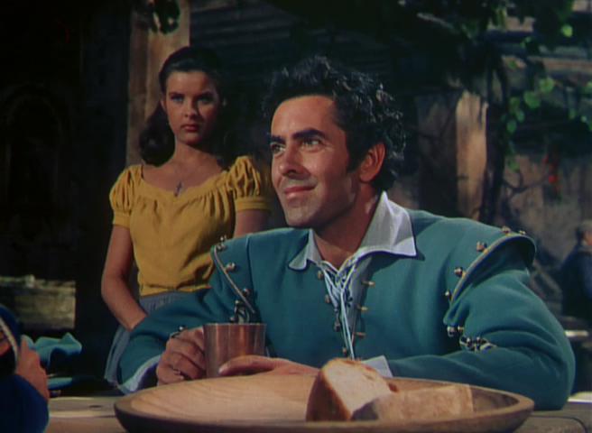 Tyrone Power and Jean Peters in Captain from Castile (1947)