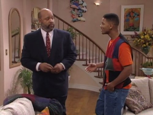 Will Smith and James Avery in The Fresh Prince of Bel-Air (1990)