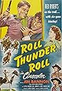 Jim Bannon, Emmett Lynn, Don Reynolds, and Marin Sais in Roll, Thunder, Roll! (1949)