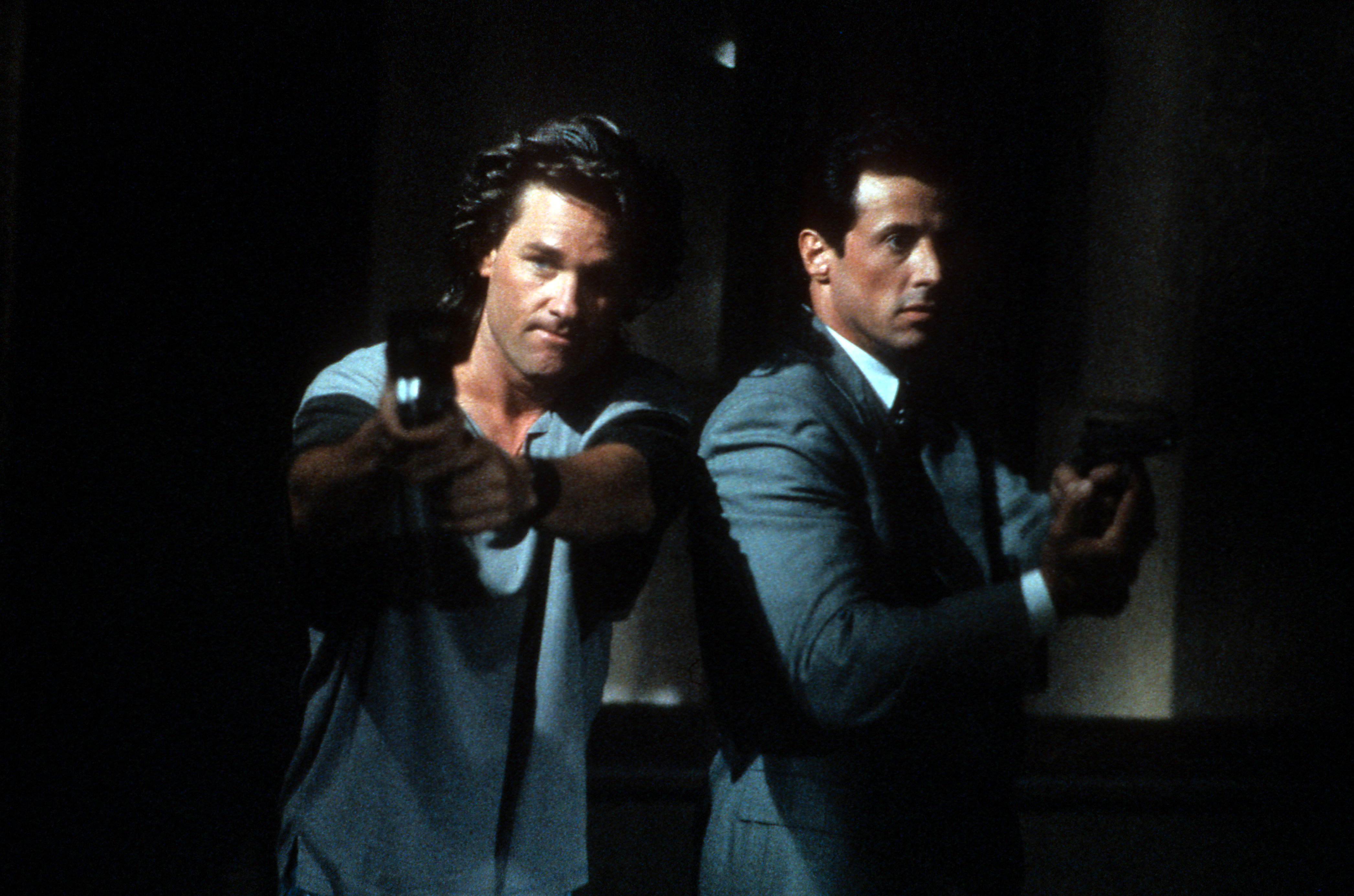 Sylvester Stallone and Kurt Russell in Tango & Cash (1989)