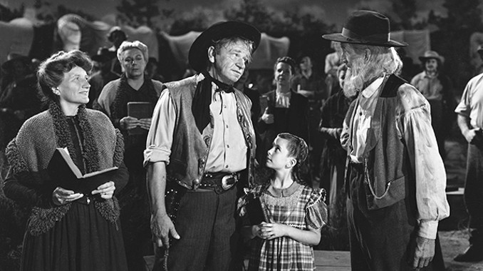 Wallace Beery, Connie Gilchrist, Marjorie Main, Margaret O'Brien, Renie Riano, and Russell Simpson in Bad Bascomb (1946)