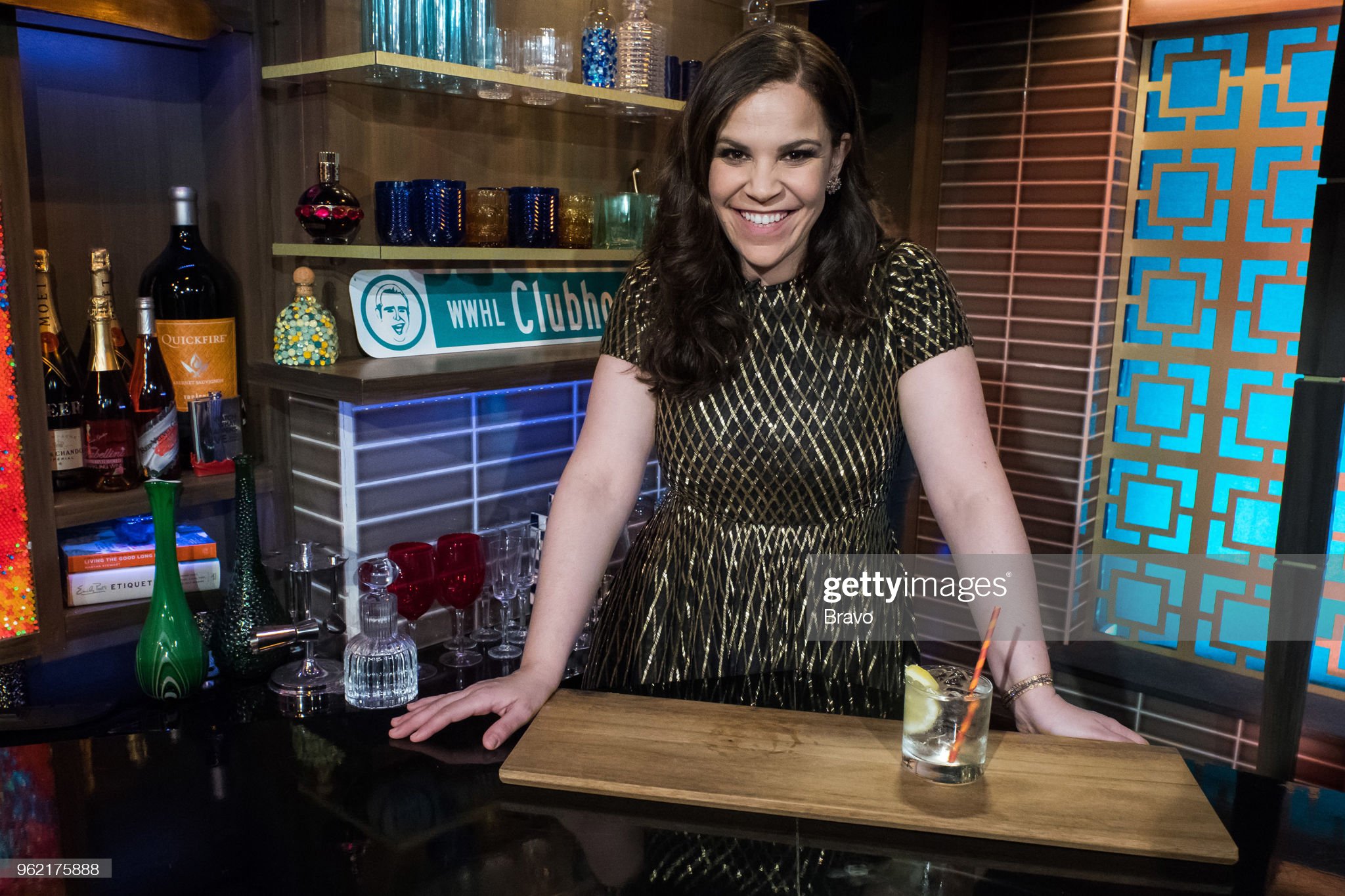 LIVE WITH ANDY COHEN -- Pictured: Lindsay Mendez -- (Photo by: Charles Sykes/Bravo/NBCU Photo Bank/NBCUniversal via Getty Images)