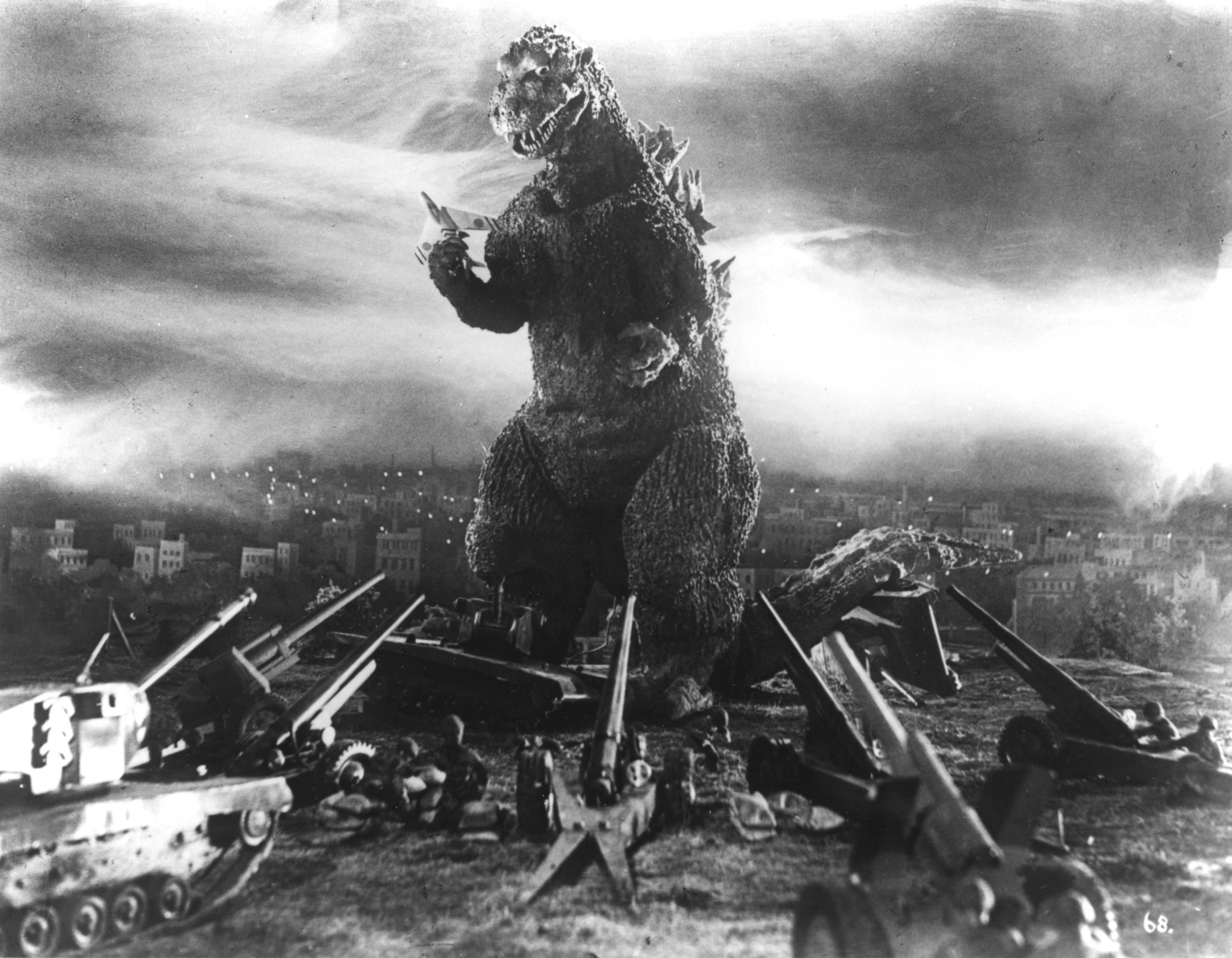 Haruo Nakajima in Godzilla (1954)