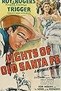 Roy Rogers and Dale Evans in Lights of Old Santa Fe (1944)