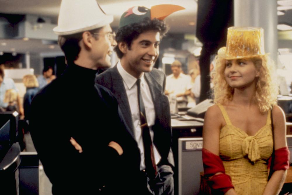 C. Thomas Howell, Annie Potts, and Jonathan Silverman in Breaking the Rules (1992)