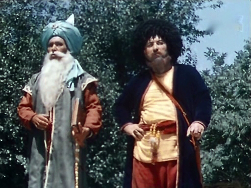 Mered Atakhanov and Kurbanmurad Keldzhayev in Volshebnaya kniga Murada (1976)